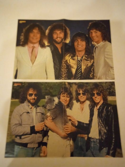 Большой постер  Mick Jagger и др.