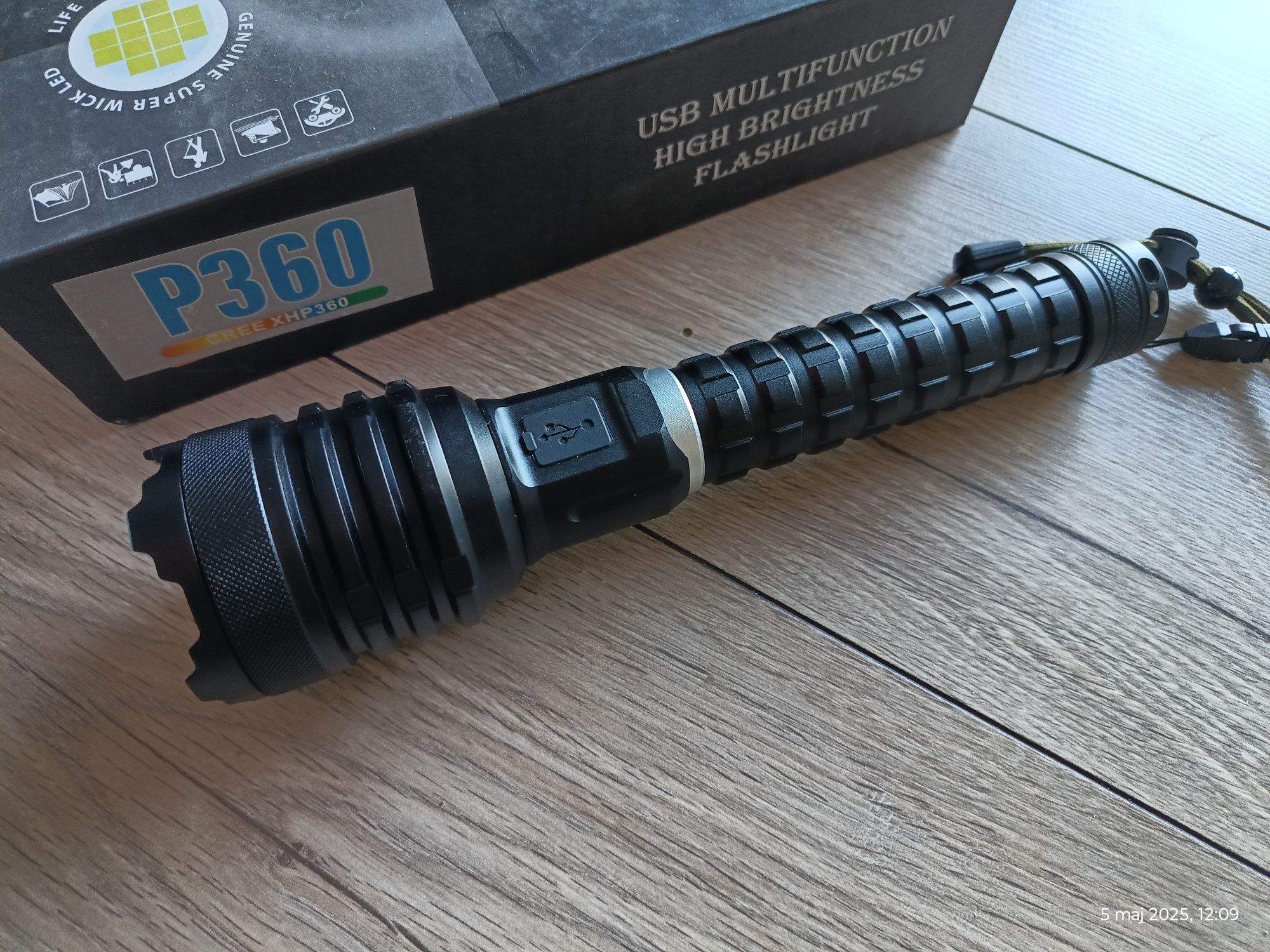 Nowa latarka Ortex P360