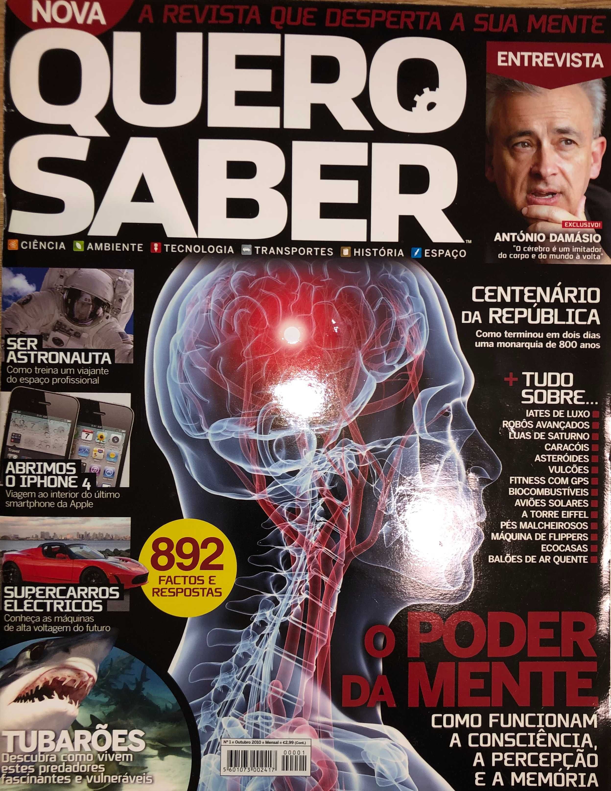 Várias Revistas "Quero Saber" (entre 2010 e 2015)