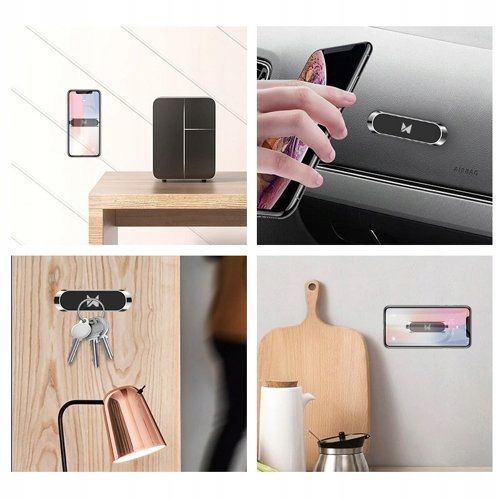 Uchwyt Magnetyczny Do Telefonu Przyklejany Zestaw