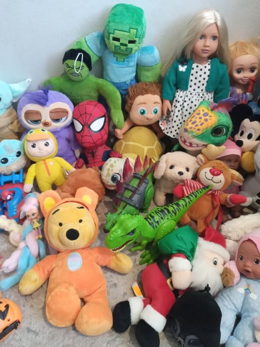 Дитячі забавки.Інтерактивні та м'які іграшки.