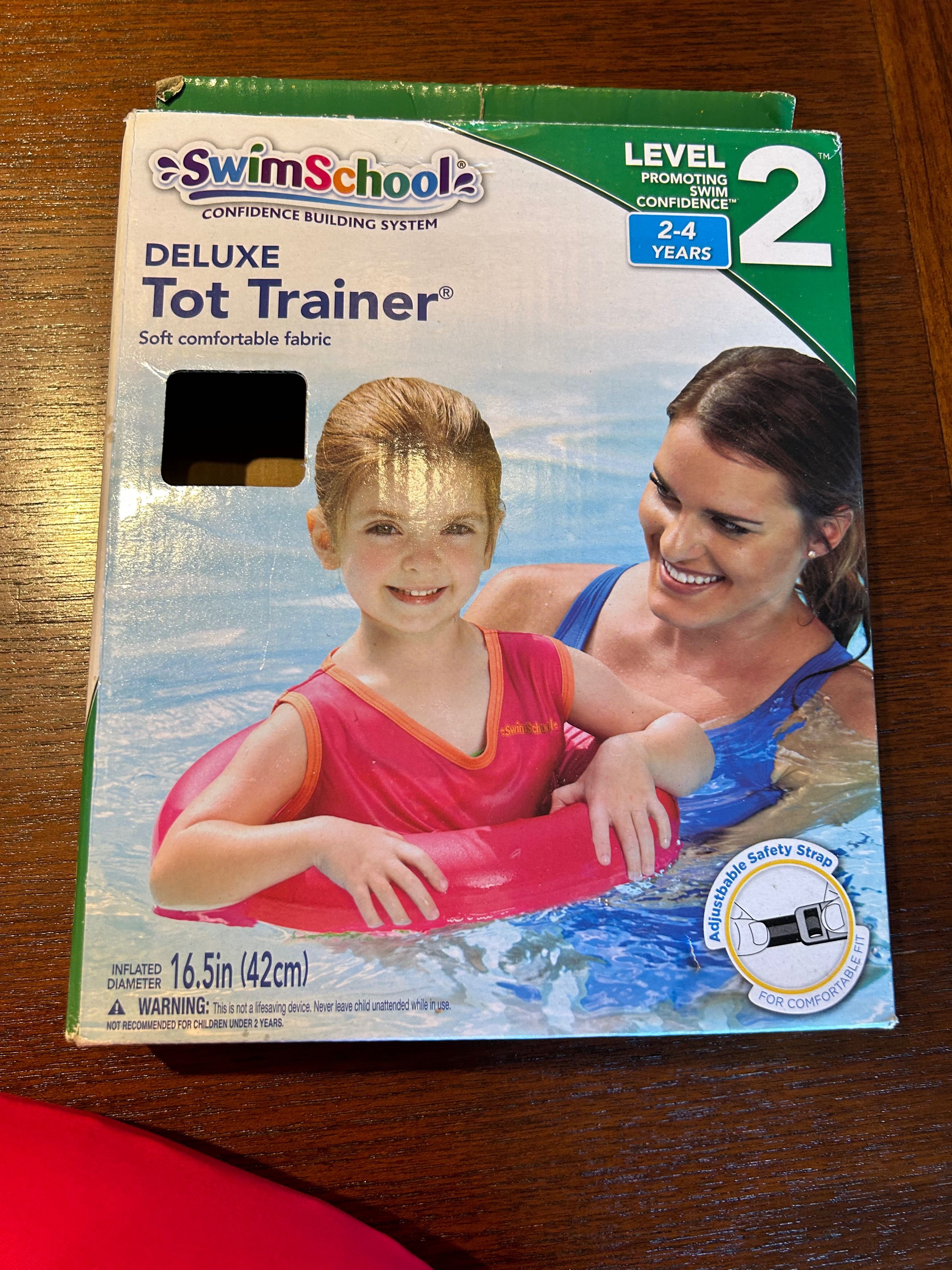 Swim Trainer - Boia fato de banho com alça de segurança ajustável