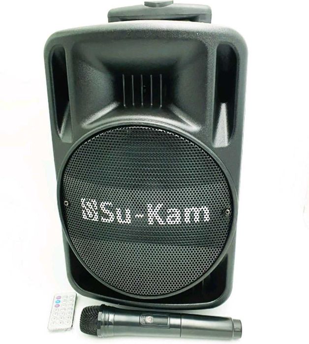 Акустическая система Su-Kam BT100D с MP3-USB/ SD/ FM радио/ Bluetooth.