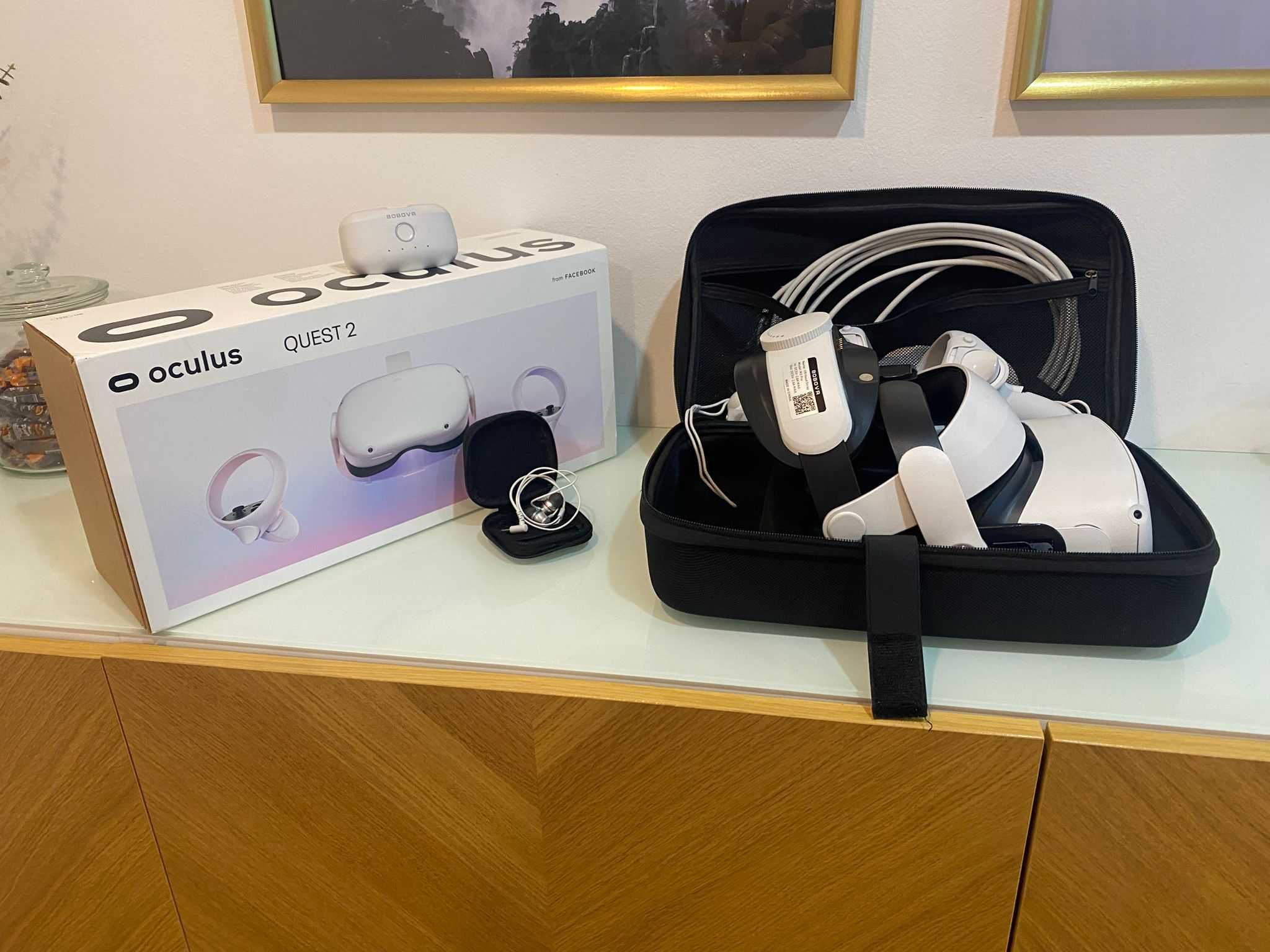 Meta Quest 2 + Extras - Oculos Realidade Virtual