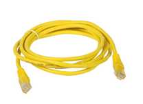 Patchcord UTP 2 m kat. 5e żółty