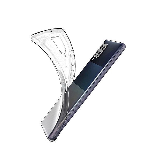 Żelowy pokrowiec etui Ultra Clear 0.5mm Samsung Galaxy A12 / Galaxy M1