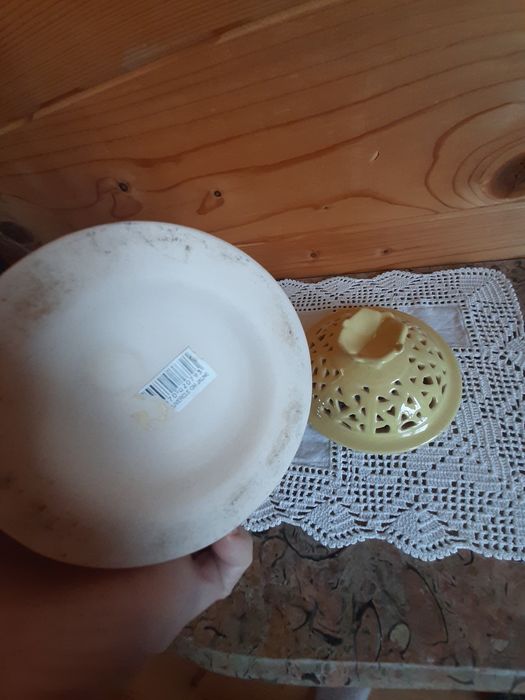 Pote Cerâmica Amarelo