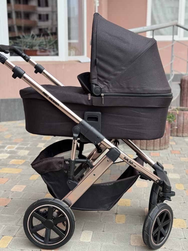 Коляска 2 в 1 ABC design Salsa 4 Air Diamond Rose Gold