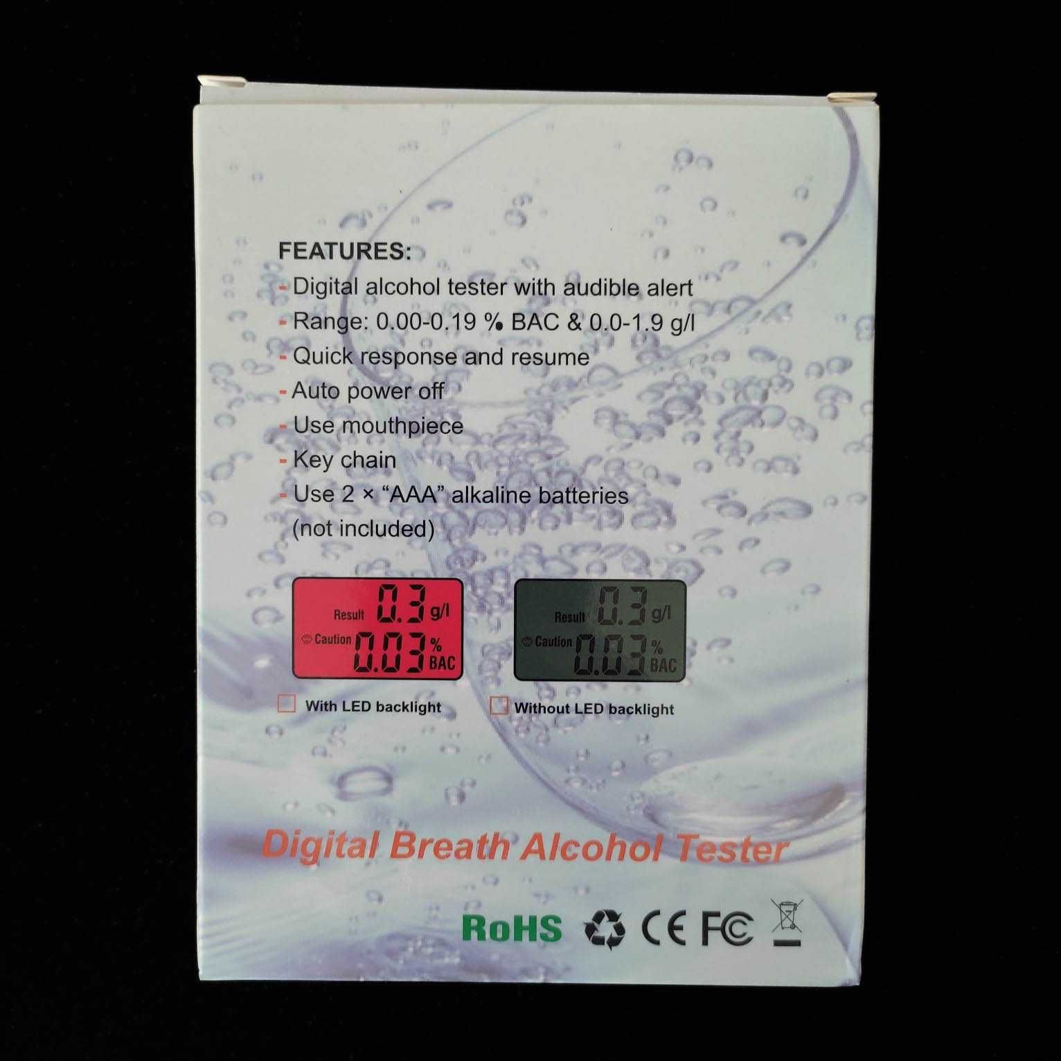 Alcoolímetro Digital - Medidor de Álcool |NOVO|