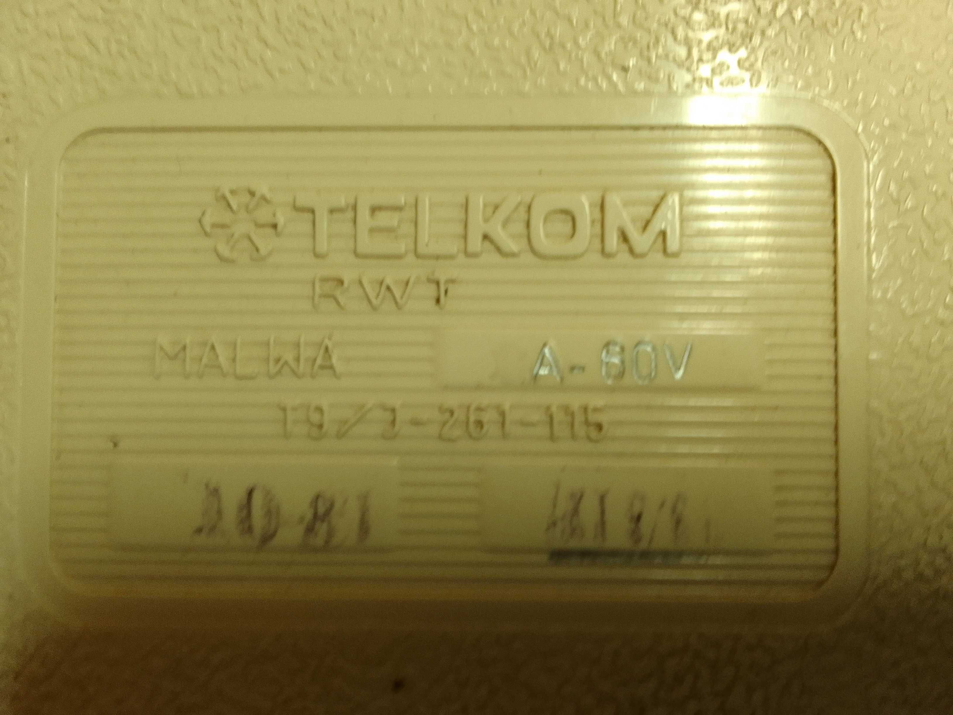 Telkom rok 1981 telefon
