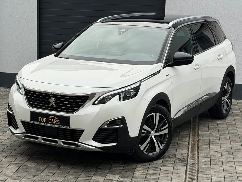 Peugeot 5008 BIAŁA PERŁA ! 177ps ! 7-Osobowy ! Kamera ! GT ! 2020 ! Alus18