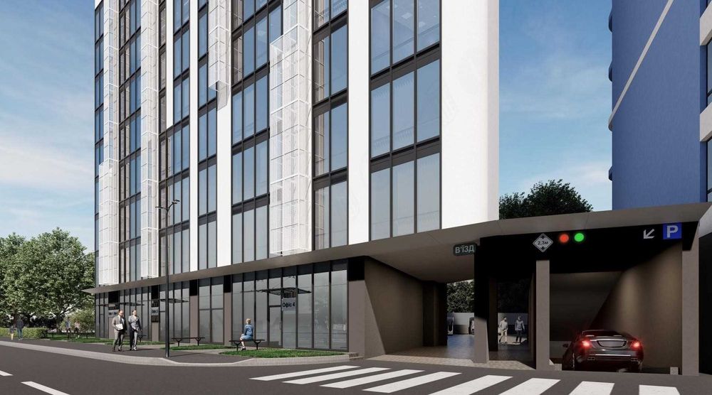 Великі 2-кімнатні апартаменти 72 м² у ЖК Канкріт, Київ