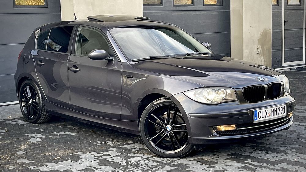 BMW SERII 1 e87 Lift 2.0 08r Alu18" NAVI Szyberdach OPŁACONY z Niemiec