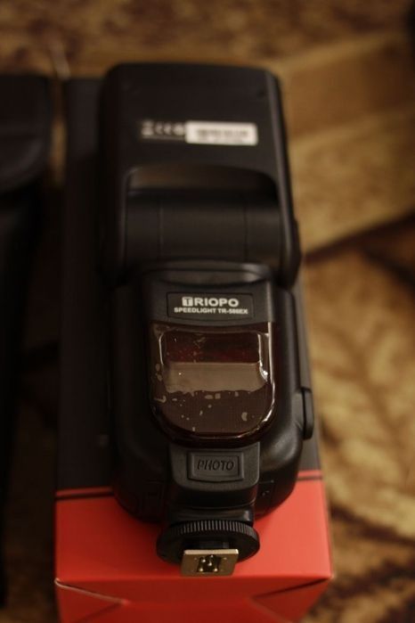 Новейшая версия  вспышка Triopo tr-586ex TTL Speedlite для Canon Nikon