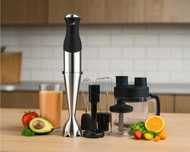 Blender Ręczny 1000W GÖTZE & JENSEN + 2L Malakser + Trzepaczka ZESTAW