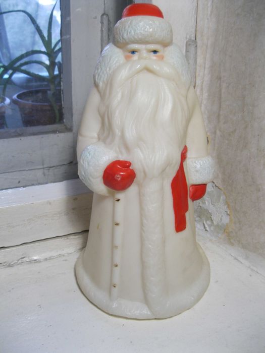 Игрушка дутыш Дед Мороз СССР