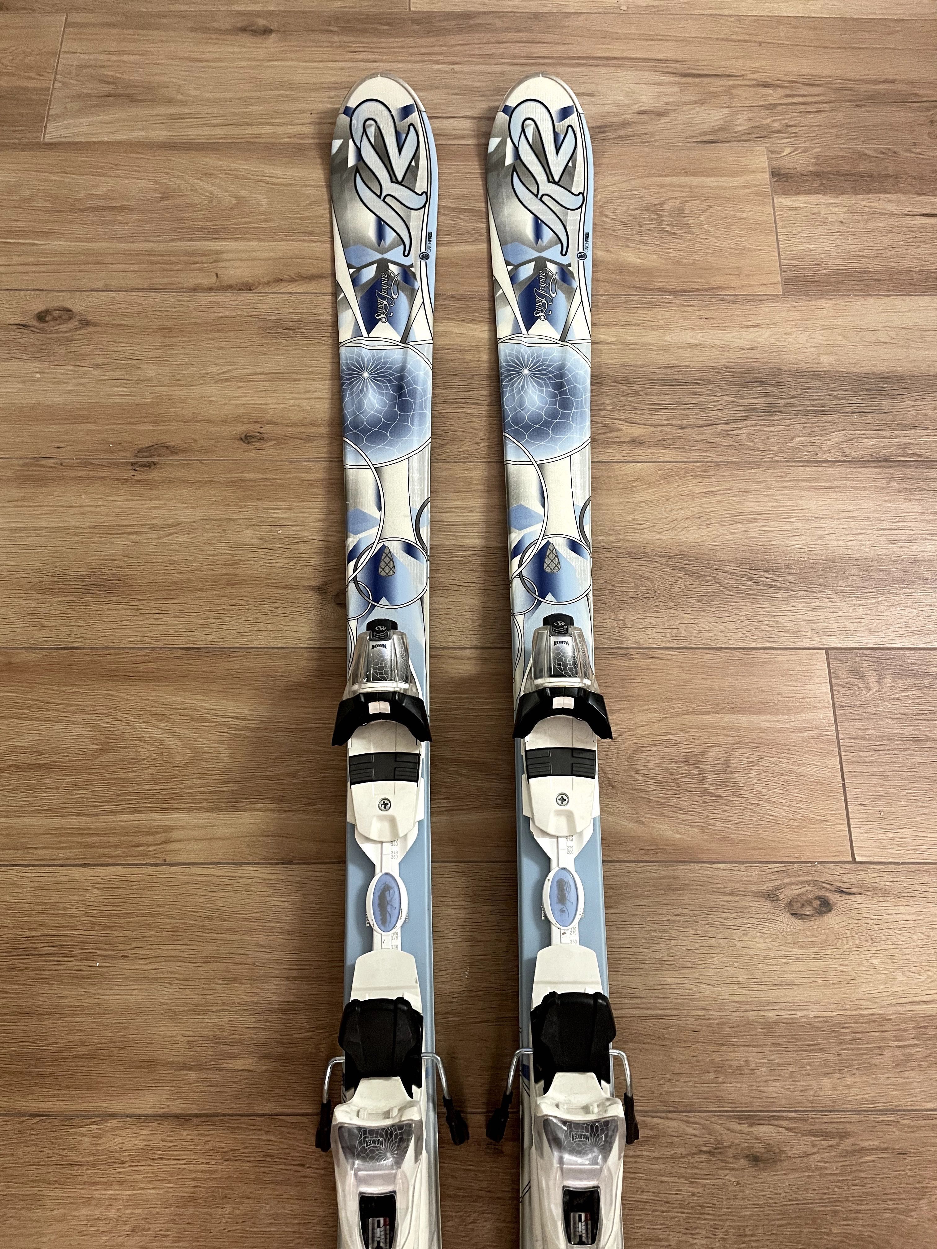 Sprzedam narty damskie K2 narty Super Inspire dł 156 cm