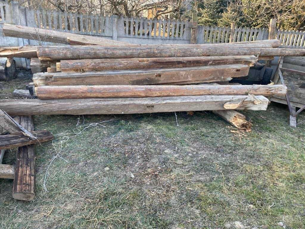 Sprzedam krokwie i belki ze stodoły. Stan dobry