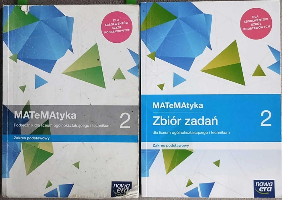 Matematyka 2 , podręcznik i zbiór zadań , Nowa era