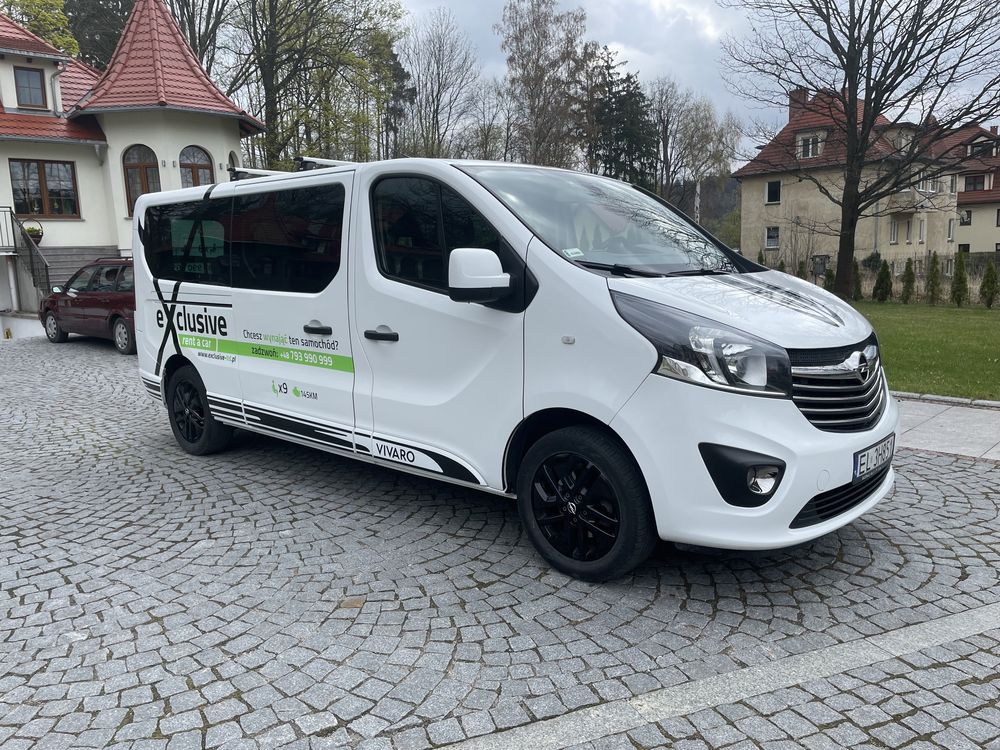 Wynajem Bus 9-osobowy !!! OPEL VIVARO 140 koni SPORT Long