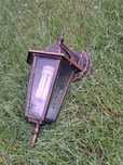 Lampa zewnętrzna, kinkiet brąz