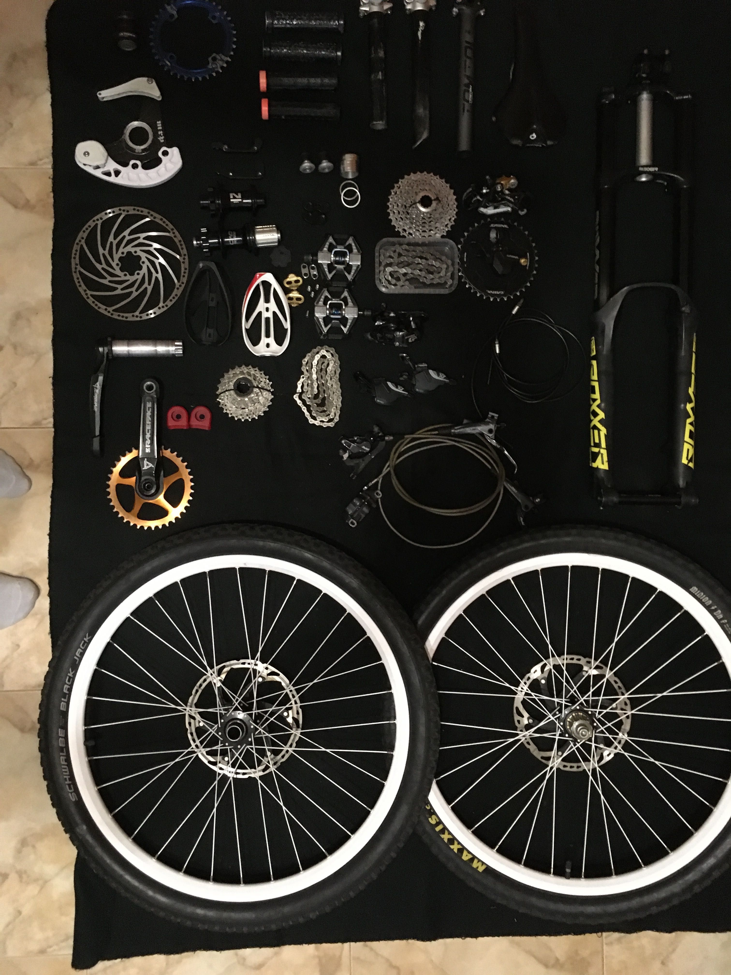 Велозапчасти / Whel Set/ Shimano Saint / Hope/Mrp/SRAM/