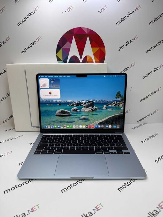 MacBook Air 13,6 M4 10CPU/10GPU 16 256 Sky Blue 5 циклов (100%) Новый