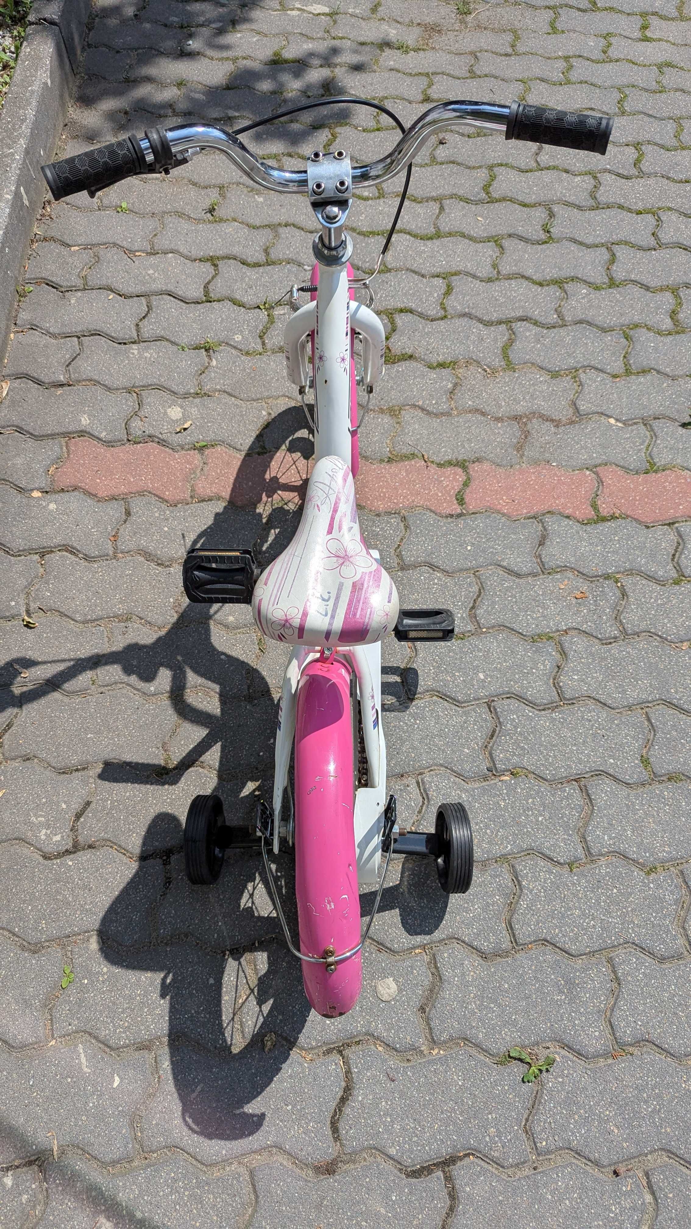 Dziecięcy rower Leopard Apollo 14", rama 8,5 cala + kółka boczne