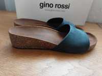 Nowe klapki Gino Rossi skóra r.36