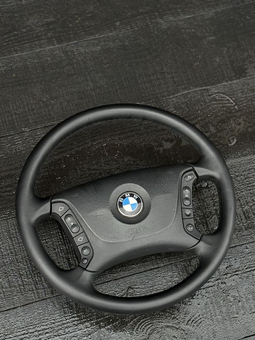 Руль bmw e39 4 спиці мультируль Ідеал Е39 BUMER кермо з кнопками