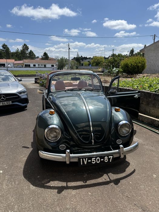 VW carocha descapotável