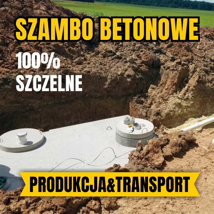 Zbiornik betonowy Deszczówka Szambo betonowe Szamba PRODUCENT