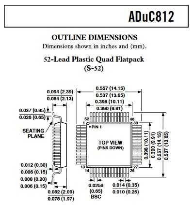 ADUC812BS - Контроллер DMA для преобразования АЦП в ОЗУ