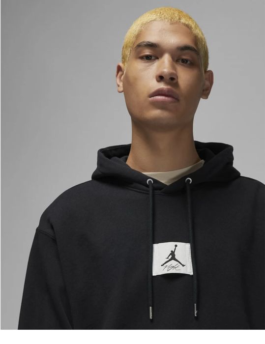 Худі чоловіче Air Jordan Flight Fleece Pullover Hoodie Black