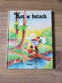 Kot w butach L. Perrault Seria Świat Dziecka Res Polona 1992 rok