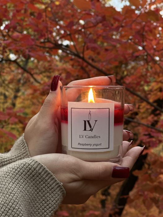 Ароматичні свічки ручної роботи