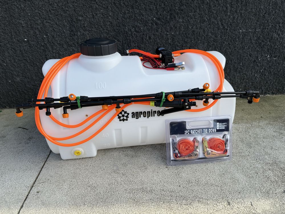 Pulverizador 100 litros para atv