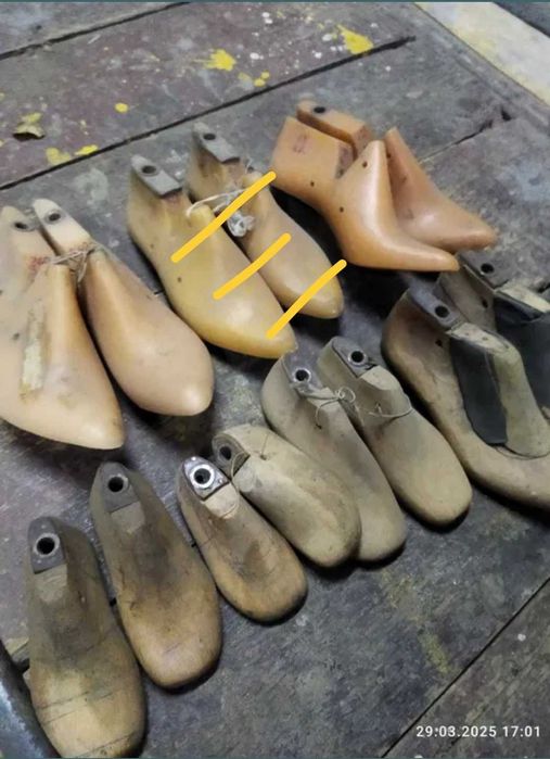 Обувные колодки для пошива перетяжки.