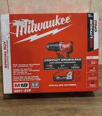 Milwaukee 3601-21P M18 Аккумуляторный Бесщеточный шуруповерт