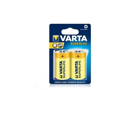 Bateria R20 2szt VARTA SUPERLIFE