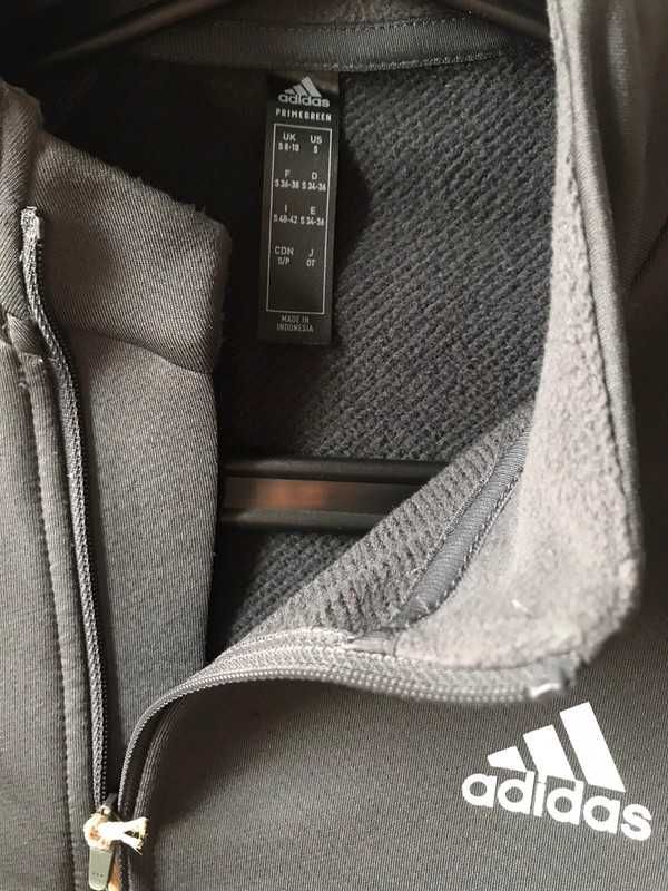 Damska szara bluza kolarska Adidas S 34-36