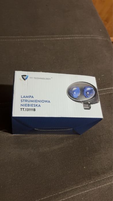 Lampa strumieniowa niebieska