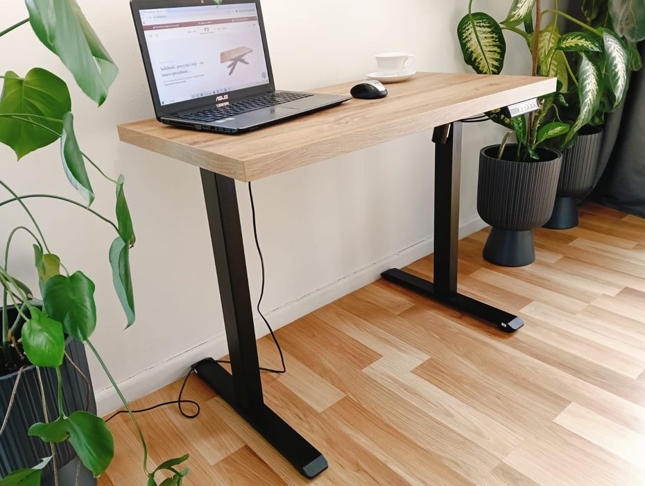 Nowoczesne biurko regulowane 4 poziomowe