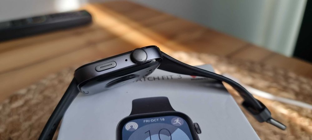 Huawei Watch Fit 3 - Czarny - Super Stan - Gwarancja do 05.11.2026