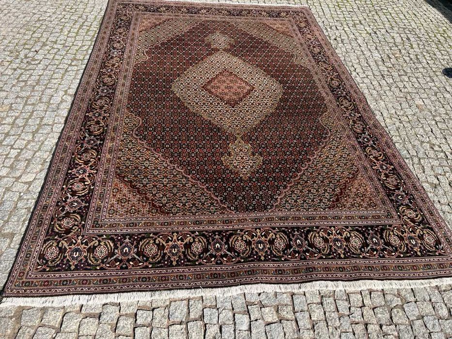 Dywan perski Tabriz Raj z jedwabiem 305x200 galeria 31 tyś