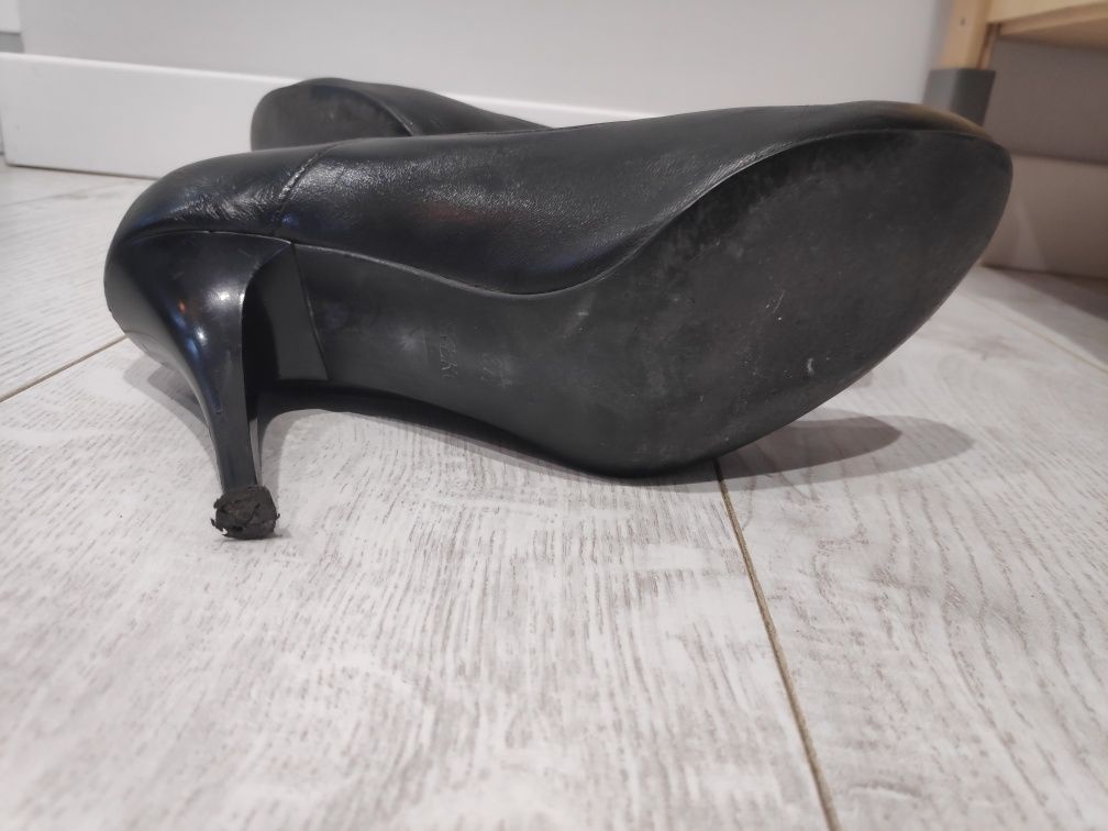 Buty szpilki czarne Ryłko 37,5