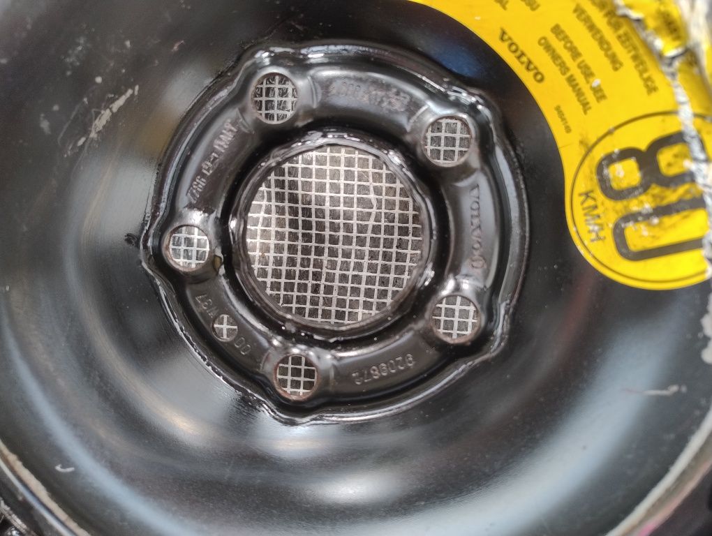Volvo koło dojazdowe dojazdówka zapas 17 cali 125/80R17 wysyłka