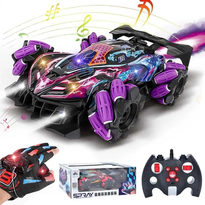Трюкова машинка на радіокеруванні Spray Racer  Радіокерована машинка