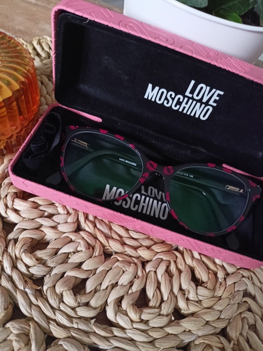 LOVE MOSCHINO okulary korekcyjne do czytania damskie jak nowe