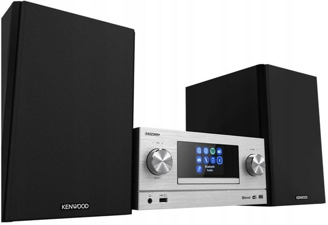 Mini wieża Kenwood M-9000S-S 100W Wi-Fi Bluetooth Radio FM Internetowe